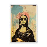 Portrait Pop Art Wall Art – Mona Lisa With Sunglasses and Pipe