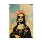 Portrait Pop Art Wall Art – Mona Lisa With Sunglasses and Pipe