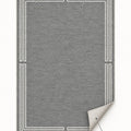 Printed Modern Area Rug – features