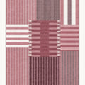 Printed Modern Area Rug – Blush