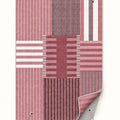 Printed Modern Area Rug – Blush – features