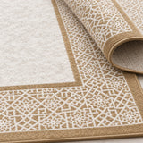 Printed Modern Kitchen Rug – texture close-up
