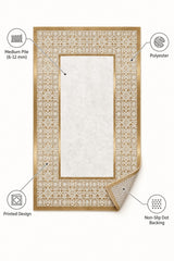 Printed Modern Kitchen Rug – features