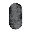 Printed Modern Oval Area Rug