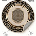Printed Modern Round Area Rug – features