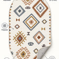 Printed Scandinavian Oval Rug – Multicolor – features