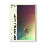 Project Hail Mary Astronaut Retro Wall Art – Sci-Fi Typography Print