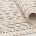 Quincey Modern Shag Area Rug – texture close-up