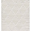 Quincey Modern Shag Area Rug – Cream