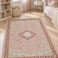 Quincey Plush Kids Area Rug – Cream & Beige in a nursery