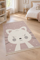 Quincey Plush Kids Area Rug – Multicolor in a nursery