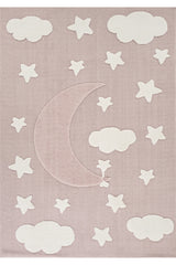 Quincey Plush Kids Area Rug – Pink