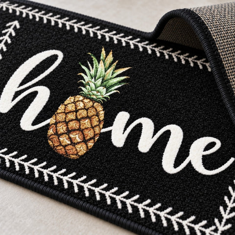 R2016 Printed Kitchen Rug – texture close-up