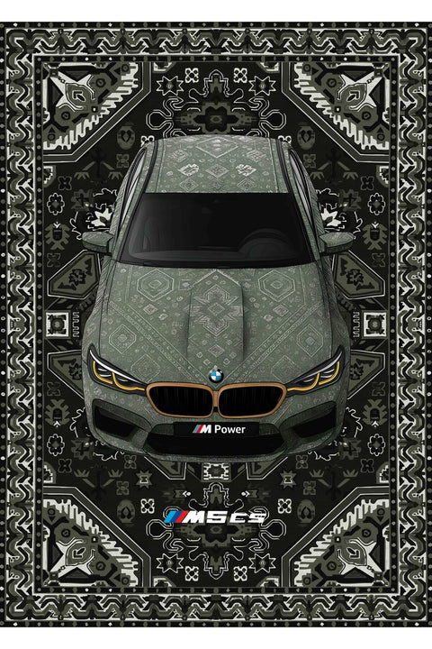 Racing Car Retro Kids Rug