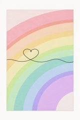 Rainbow Kids Area Rug – Multicolor 3804