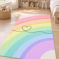 Rainbow Kids Area Rug – Multicolor 3808 in a nursery