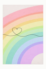 Rainbow Kids Area Rug – Multicolor 3808
