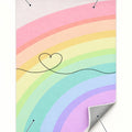 Rainbow Kids Area Rug – Multicolor 3808 – features