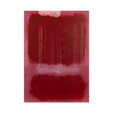 Red Pink Abstract Modern Wall Art – Soft Blurred Color Block Print