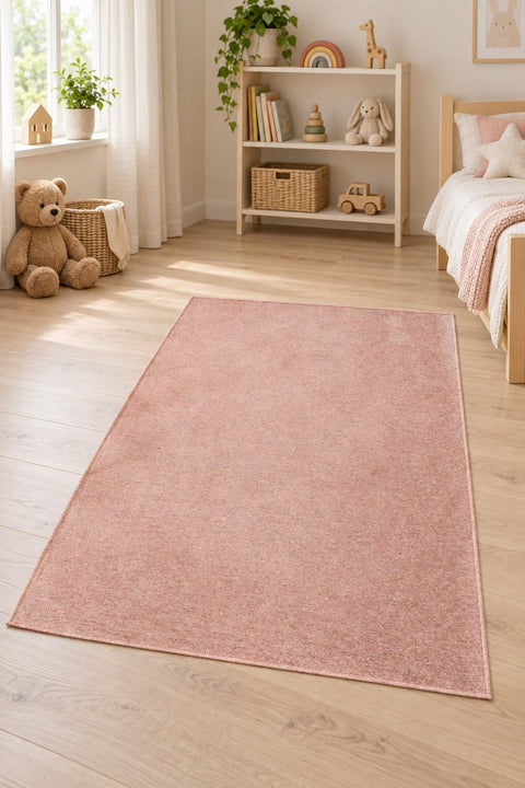 Retro Vintage Kids Rug in a nursery