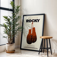 Rocky Movie Print Wall Poster – Nostalgic Sylvester Stallone Inspirational Print