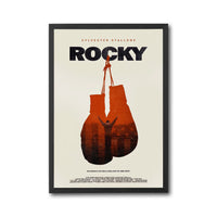 Rocky Movie Print Wall Poster – Nostalgic Sylvester Stallone Inspirational Print
