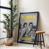 Roman Holiday Retro Movie Wall Poster Wall Décor – Audrey Hepburn & Gregory Peck Traditional Film Decor