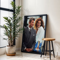 Romantic Movie Scene Cinematic Print Wall Décor