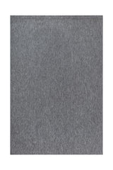 Sisal Look Scandinavian Area Rug – Charcoal & Cream