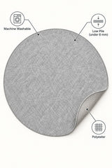 Sisal Look Scandinavian Area Rug – Gray – features