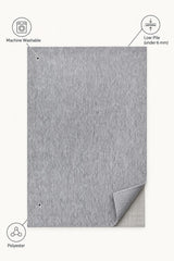 Sisal Look Scandinavian Area Rug – Gray & Cream – features