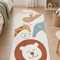 Sleepy Kids Area Rug in a nursery