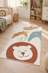 Sleepy Kids Area Rug in a nursery