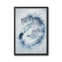 Snow Leopard Cloud Aesthetic Wall Décor Print