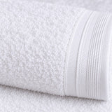 Solid Cotton Bath Towel Set of 6 – texture close-up