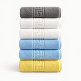 Solid Cotton Hand Towel Set of 6 – Multicolor