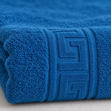 Solid Cotton Hand Towel Set of 6 – Multicolor – texture close-up