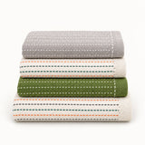 Solid Cotton Kitchen Towel Set of 4 – Cream
