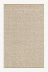 Solid Modern Area Rug – Beige