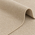 Solid Modern Area Rug – Beige – texture close-up
