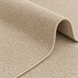 Solid Modern Area Rug – Beige – texture close-up