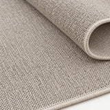 Solid Modern Area Rug – Brown – texture close-up