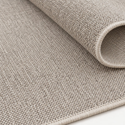 Solid Modern Area Rug – Brown – texture close-up
