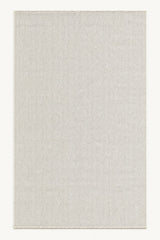 Solid Modern Area Rug – Cream