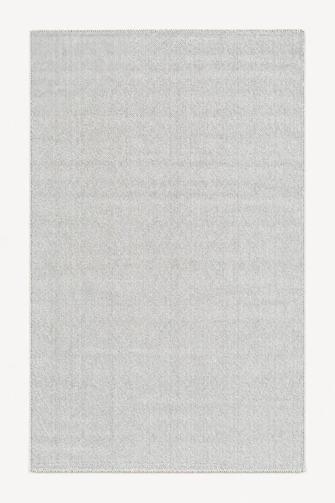Solid Modern Area Rug – Light Gray