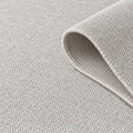 Solid Modern Area Rug – Light Gray – texture close-up