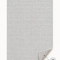 Solid Modern Area Rug – Light Gray – features