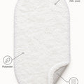 Solid Modern Oval Runner Rug – features