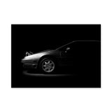 Sports Coupe Photography Modern Wall Art – Dark Minimalist Car Print