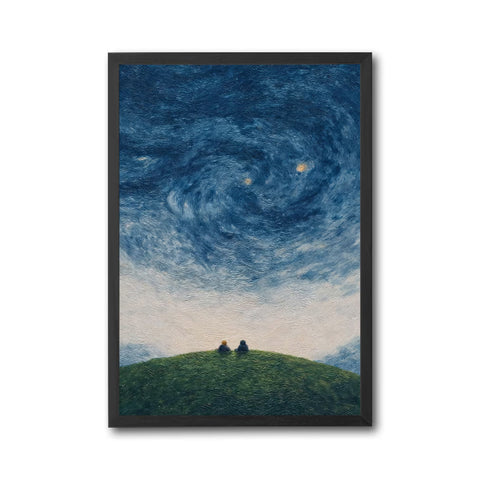 Starry Night Sky Aesthetic Wall Décor Poster Print